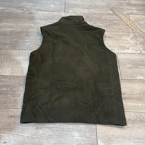 Barbour Dunmoor fleece gilet vest waistcoat in olive green L - Picture 6 of 6